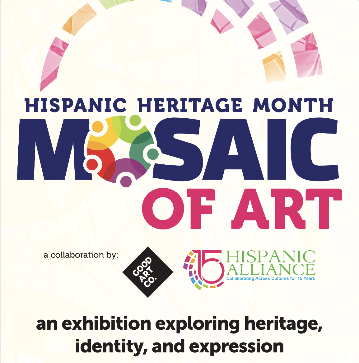 Hispanic Heritage Month art exhibition announcement