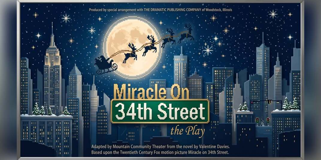 Theater poster for Miracle on 34th Street