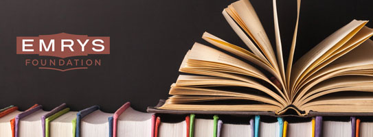 a close-up of a stack of books