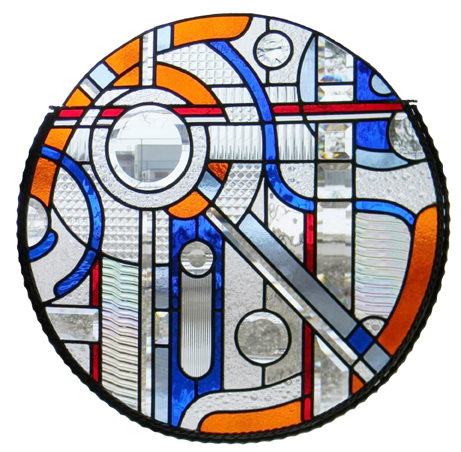 Stained glass
28 inches in diameter
