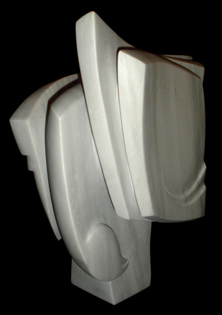 White Colorado marble
15 inches tall
