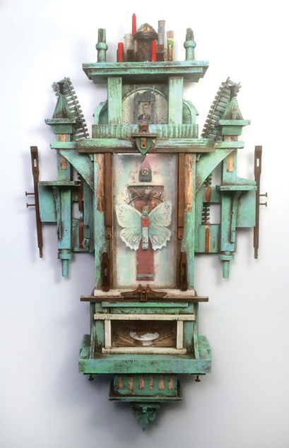 Mixed media assemblage
23 x 14 inches
