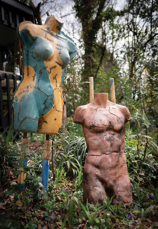 Clay, smoke fired
30 x 15 inches